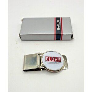 NOS Vtg Elder Oil Tools Baker Hughes Money Clip Barlow NIB Advertising Gas